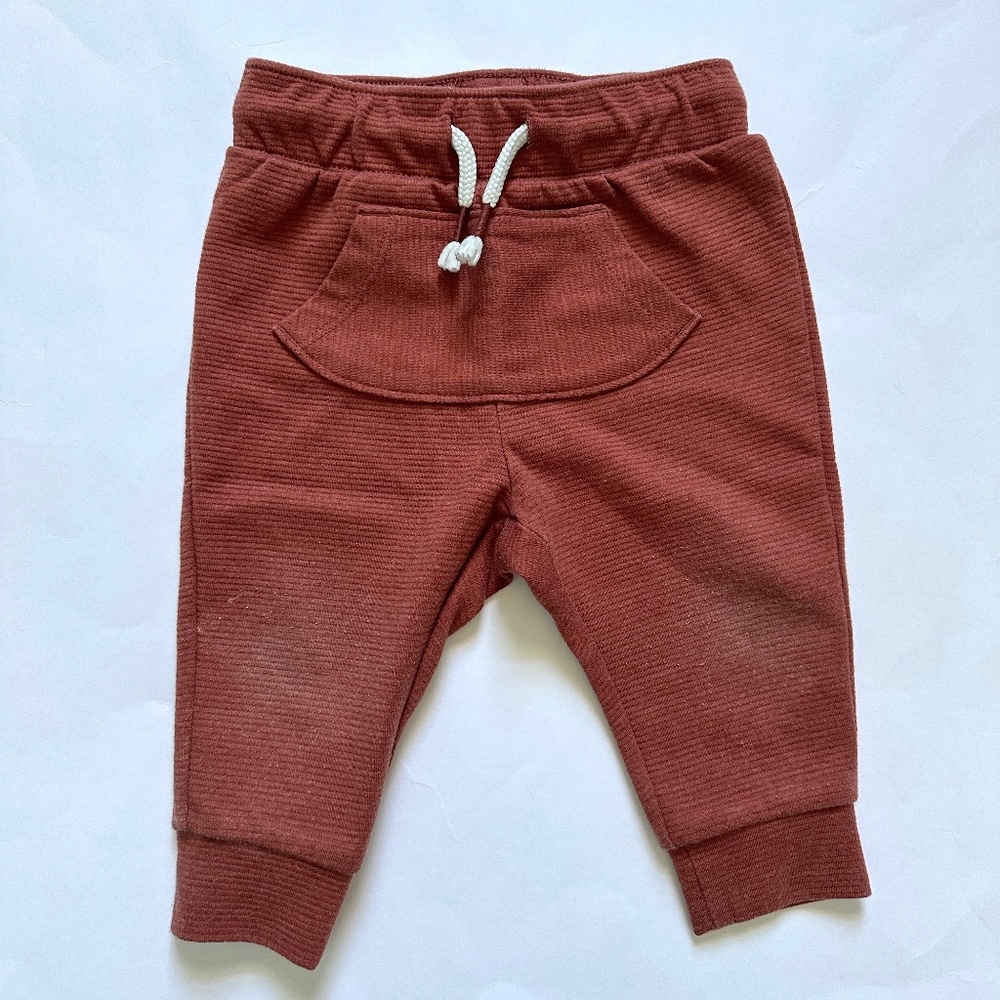 FINAL PRICE! Cat & Jack Boy's Orange Joggers Size 12M